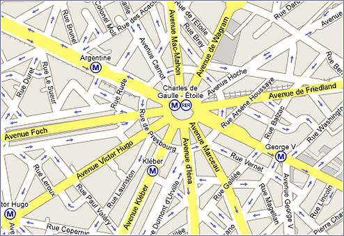 Parmi les noms de avenues qui mènent à la Place Charles De Gaulle - Etoile figurent Hoche, Marceau, Kléber, Victor Hugo, Foch, Mac-Mahon et Carnot. Le HCE regrette que nous n'ayons ici que des hommes. Il devrait plutôt regretter que nos armées ne comptent aucune femme parmi ses généraux. 